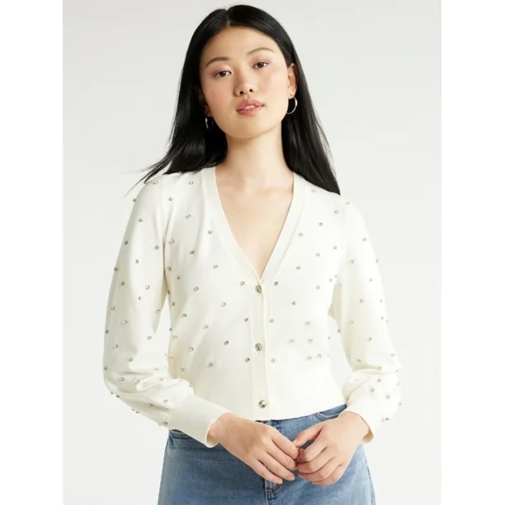 NWT Scoop Women’s Long Sleeve Party | Size Large